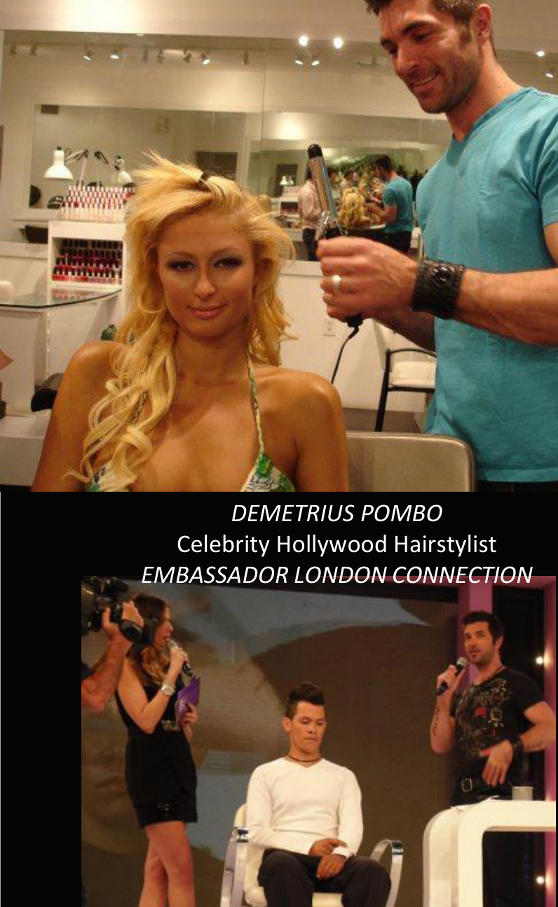 Demetrius Pombo, shown in London Connection's supplied ambassador presentation