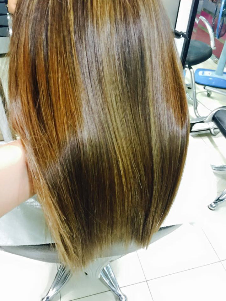 London Connection gallery example 2: hair after treatment